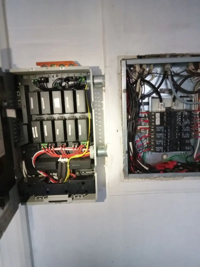 Electrical panel upgrade completed for Commercial Electrician Services in Portsmouth